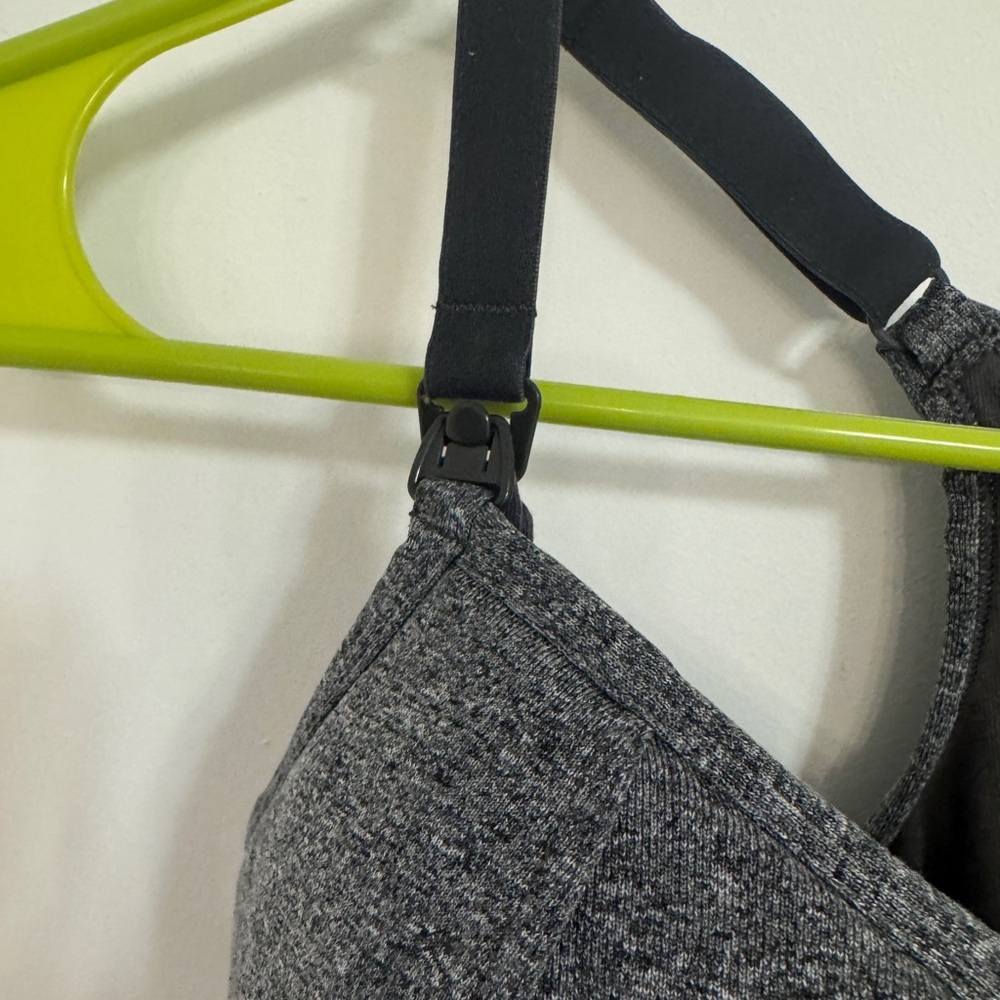 Gray Women's Nursing Bra - Picture 2 of 4